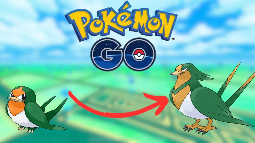 Ninho TAILLOW Pokemon GO Atualizado