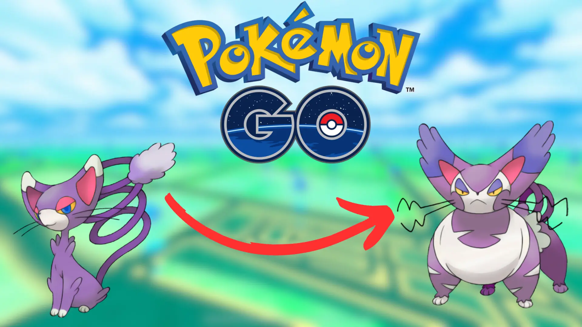 Ninho do GLAMEOW Atualizado Pokémon GO